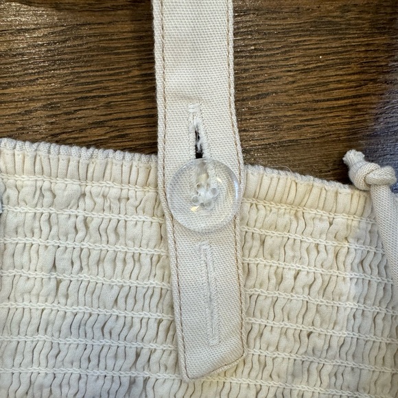 NWOT American Eagle Lace Up Corset Style Crop Top Small - Picture 5 of 5